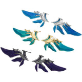 Copper Plated Armor Wings Earrings DIY Jewelry Materials