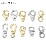 Brass Lobster Clasp Jump Rings Set for DIY Jewelry Making