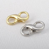 Brass Lobster Clasp Jump Rings Set for DIY Jewelry Making