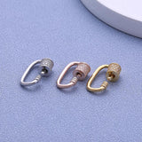 S925 Sterling Silver Turnbuckle DIY Jewelry Button Beaded Accessories