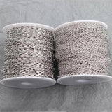 Rhodium Plated DIY Chain Jewelry Accessories C64