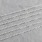 Rhodium Plated DIY Chain Jewelry Accessories C64