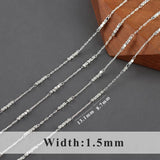 DIY Chain 18k Plated Copper with Pearl Charm