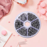 600pcs Stainless Steel Split Rings Jewelry Making 5mm-14mm
