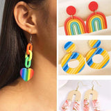 24 PCS Clay Earring Jewelry Cutters, Earring Cards & Hooks