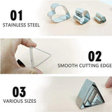 24 PCS Clay Earring Jewelry Cutters, Earring Cards & Hooks