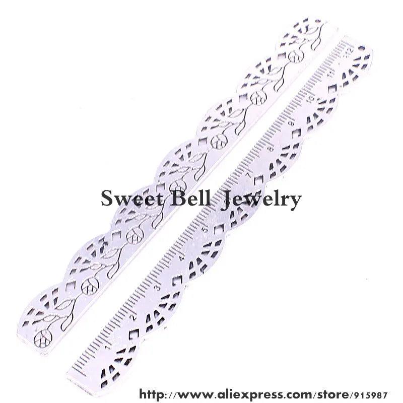 Sweet Bell 5pcs 12*125mm Alloy Pendant Charm DIY Jewelry