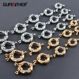 18k Plated Copper Necklace Clasp Hooks for Jewelry Making