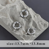 18k Plated Copper Necklace Clasp Hooks for Jewelry Making