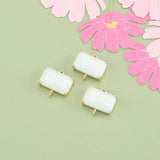 DIY Earring Pendants Charms Zircon Jewelry Making 6pcs/lot