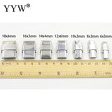 10pc Stainless Steel Magnetic Clasps Watch Band for Leather Cord Bracelet