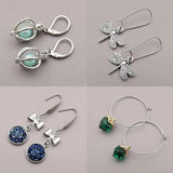 Silver Stainless Steel French Lever Earring Hooks for DIY Jewelry Making