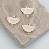 18K Plated Charm Jewelry Making DIY Pendant 6pcs/lot