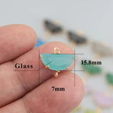18K Plated Charm Jewelry Making DIY Pendant 6pcs/lot