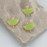 18K Plated Charm Jewelry Making DIY Pendant 6pcs/lot