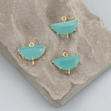 18K Plated Charm Jewelry Making DIY Pendant 6pcs/lot