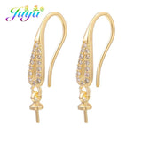 Gold/Silver Ear Hole Clasp Supplies for Earring Making