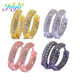 DIY CZ Silver Hoop Earring Hooks for Earrings Making