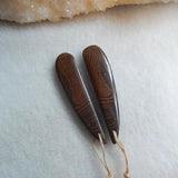 1Pairs Water Drop Shape Boulder Opal Earring Beads 40x9x4mm 4.8g Jewelry