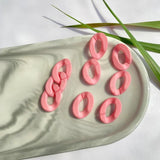 Acrylic Chain Bead Twisted Accessories for Jewelry Making