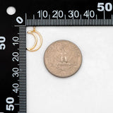 10pcs Plated Brass Moon Charms 16x10mm Lead Nickel Free
