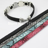 5pcs 10mm Flat Leather Cord for DIY Jewelry Making K01813