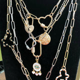 Enamel Mesh Cuba Chains for Jewelry Making