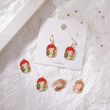 10pcs Girl Pendant Alloy Charms for DIY Jewelry Making