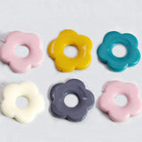 30 PCS 26mm Acrylic Flower DIY Jewelry Materials