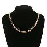 1 Meter Stainless Steel Flat Cuban Chain Jewelry Making Accessories