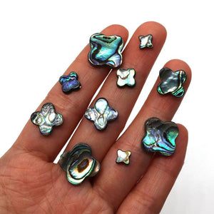 Abalone Bead Charm 5 Pack for DIY Jewelry Making
