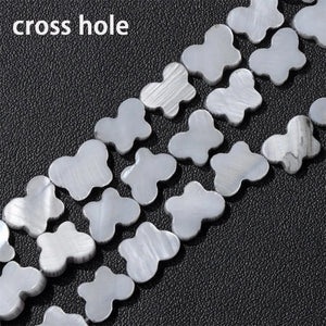 8*11mm Butterfly Shape Shell Bead Mother Of Pearl for DIY Jewelry Making