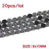 Hematite Stone Oval Beads 8/10MM for Jewelry Making