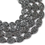 Hematite Stone Oval Beads 8/10MM for Jewelry Making
