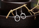 925 Silver Platinum Drop Earring Blanks for Women Jewelry