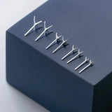 5pairs 925 Sterling Silver Earring Setting DIY Stud Earring Fine Jewelry Finding