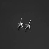 5pairs 925 Sterling Silver Earring Setting DIY Stud Earring Fine Jewelry Finding