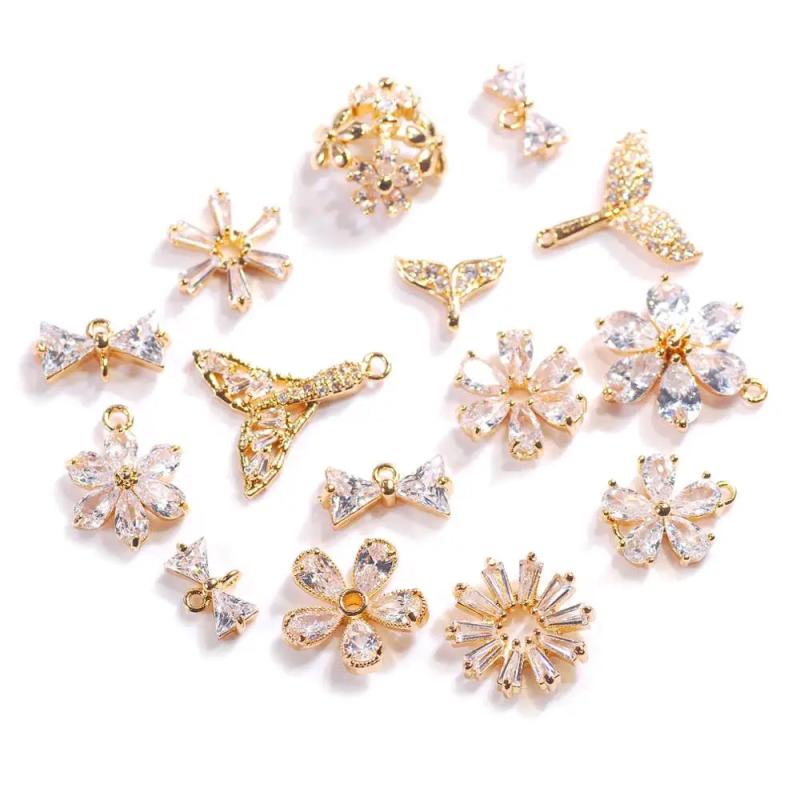 Boutique CZ K Pendant Jewelry Set for Women