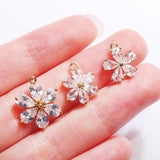 Boutique CZ K Pendant Jewelry Set for Women