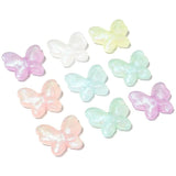 30PCS Acrylic Crystal Butterfly Spacer Beads Multicolor