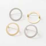 Color-Preserving Electroplating Ring Brooch DIY Hand-Made Basic Accessories