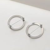 Color-Preserving Electroplating Ring Brooch DIY Hand-Made Basic Accessories