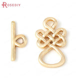 18K Brass Geometry O Toggle Clasps Bracelet Connect Clasps