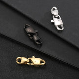 3 Stainless Steel Clasp Jewelry Findings for DIY Necklace Bracelet Waist Chain