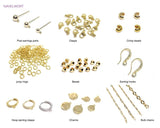Real Plated S925 Silver Ball Stud Earring Basic Fittings