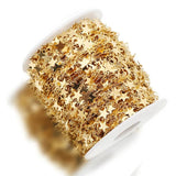 7mm Star Charm Stainless Steel Chains for Women Jewelry Making