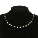 7mm Star Charm Stainless Steel Chains for Women Jewelry Making