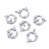5pcs Stainless Steel Spring Ring Clasp Jump Ring S Accessories