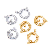 5pcs Stainless Steel Spring Ring Clasp Jump Ring S Accessories
