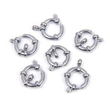 5pcs Stainless Steel Spring Ring Clasp Jump Ring S Accessories